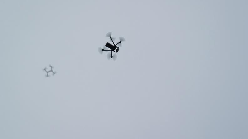 drone en vol