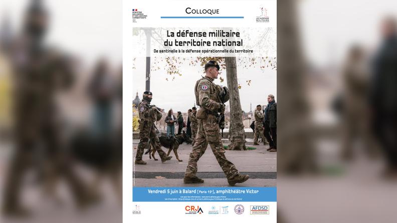 Visuel du colloque "La défense militaire du territoire national " - 5 juin 2026