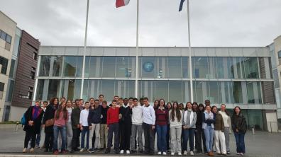 élèves du LMSC à l'IRCGN
